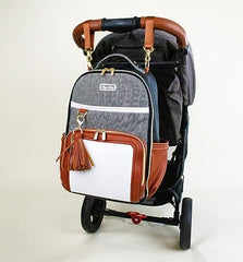 Insulated bottle pockets on Itzy Ritzy Boss Plus backpack