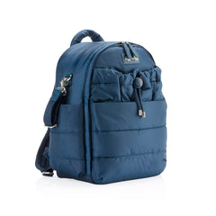 Itzy Ritzy Dream Diaper Bag interior highlights 14 pockets for diapers and extras.