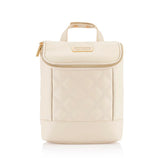Itzy Ritzy insulated bottle bag holds 3 bottles for day trips.