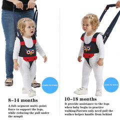 IULONEE Baby Walker shows adjustable straps for a snug, comfortable fit during playtime.