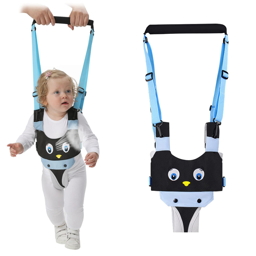 IULONEE baby walking harness with breathable 3D mesh, comfortable for summer use.