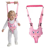 IULONEE baby walking harness pink with breathable mesh provides cool comfort during practice