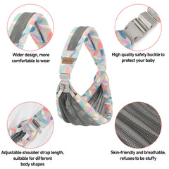 IULONEE wide shoulder straps distribute weight for comfortable long wear.