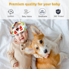 IUMÉ Toddler Safety Helmet size-40-55cm ensures a proper, comfy fit.