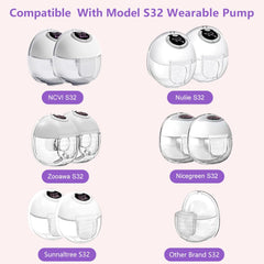 IVARONAL S32 collection cup compatible with multiple brands for seamless use.