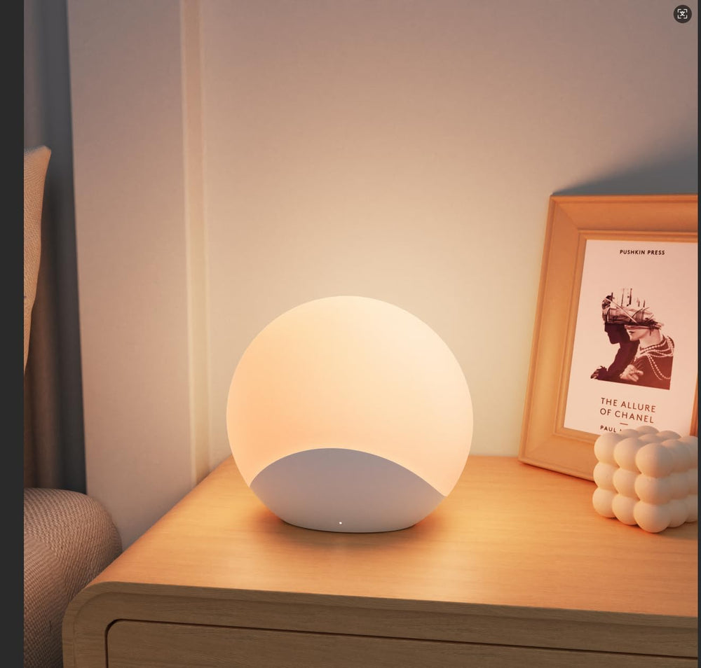 IYT night light for baby in egg shape with gentle glow for newborn feeds
