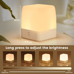 IZETIANZHE Portable bedside light for nighttime feeds.