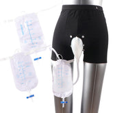 Jade Butterfly external catheter for men worn by a user for discreet mobility