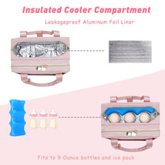 JAFFZORA bag front pocket for phone storage for quick access