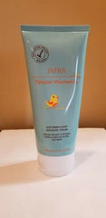 Close-up of baby skin showing soft, hydrated results with JAFRA Tender Moments.