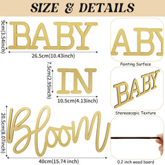 JALANCY baby shower banner creates a charming backdrop for photos