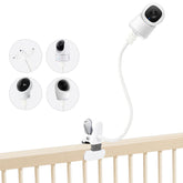 JAMYOK baby monitor clip mounts securely to keep the camera in view.