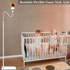 JAMYOK floor stand gooseneck angle with flexible tilt.