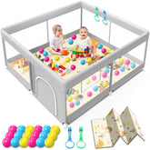 Jaobeem baby playpen mat 50x50 for safe, spacious indoor play