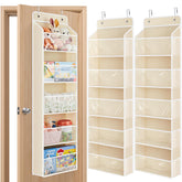 JARLINK toy storage organizer with door view windows helps you spot toys at a glance.