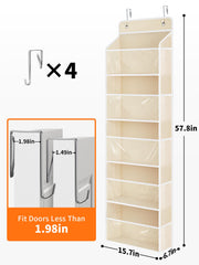 Jarlink five shelf layout offers ample capacity for diapers and bottles.