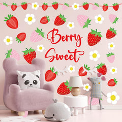 JarThenaAMCS Daisy pattern wall stickers add year-round charm to rooms.