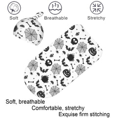 Soft, elastic polyester fabric from Jarverce swaddle provides gentle comfort.
