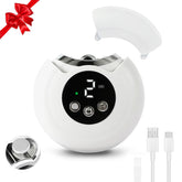Jasinber electric nail clipper with LED light for precise trimming day or night