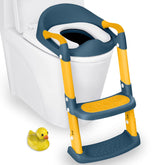 JASSONE Potty Seat with adjustable ladder demonstrates height customization for toilet training.