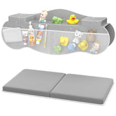 JAUPH bath kneeler memory foam pad cushions elbows for comfortable bath time