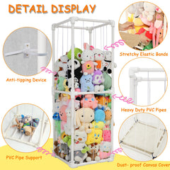 JAWNLITY zoo organizer open side panel highlights four-sided design for retrieval