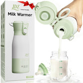 JDZ portable bottle warmer exterior insulated for on-the-go use