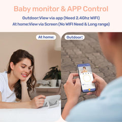 jeeber PTZ control enables smooth pan and tilt to monitor every corner