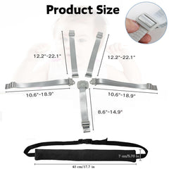Jekarsy high chair straps compatible with Graco and more chairs.