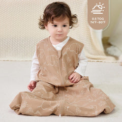 JELLYMONI 0.5 tog for warm-weather comfort and breathable nights.