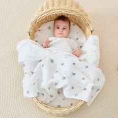 JELLYMONI raised-dots texture on back adds soothing tactile comfort for baby