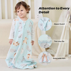 JELLYMONI fabric close-up shows soft, breathable cotton for gentle sleep.