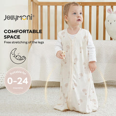 JELLYMONI sleep sack hip room supports easy leg movement
