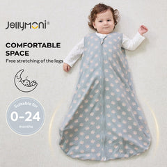 JELLYMONI top zipper garage protects baby's face during dressing.