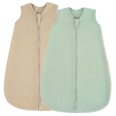 JELLYMONI fleece baby sleep sack—2-pack for warm nights and easy rotation.
