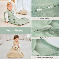 JELLYMONI 1.5 TOG warmth illustration shows balanced crib comfort