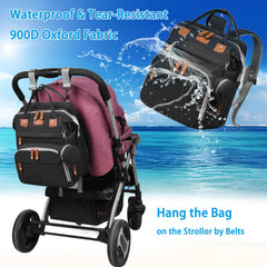 Jeryswet diaper bag pacifier case keeps small essentials organized.
