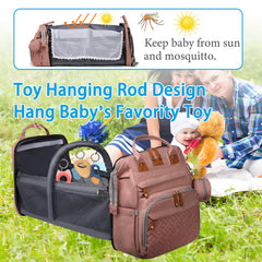 Jeryswet diaper bag features waterproof oxford fabric for everyday use