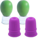 Jesakmie purple nipple vacuum cup angle for comfortable use and targeted nipple shaping