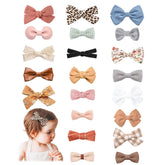 Jesries 21 pack baby hair clips assorted colors for daily styling