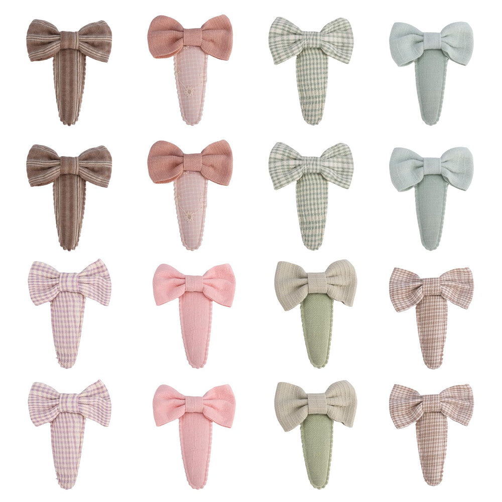 JESSCAT baby hair clips 16-pack offer versatile colors for everyday outfits and secure hold.