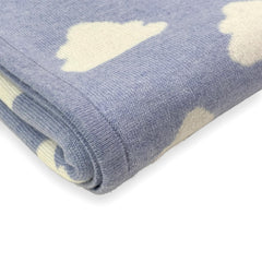 Jet&Bo BABY double-sided cashmere close-up showing plush texture for delicate skin.