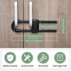 Jetec tool-free installation for quick safety updates.