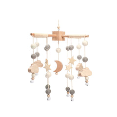 JETM·HH Baby Mobile Star Moon promotes visual tracking for infants during calm crib time