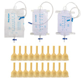 JFRHUDS external catheter kit with 20 soft latex units for comfortable wear
