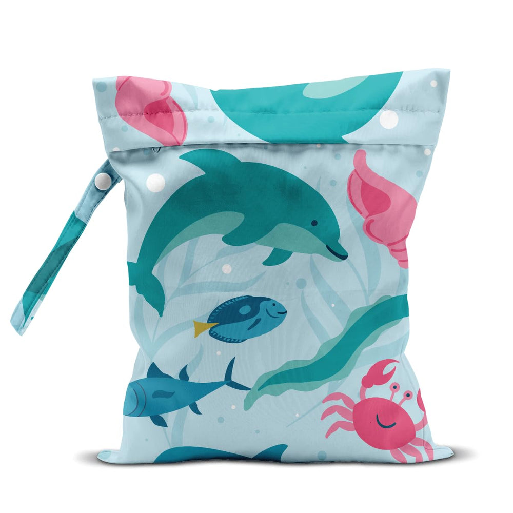 JHFDTY Wet Bag spacious 12.5x10 inches, ideal for wet items and on-the-go storage.