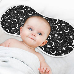 JHKKU burp cloths include TPU waterproof back to catch spills.