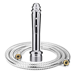 JIELUO enema shower attachment with universal fit for easy installation.