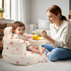 Jikasho built-in air pump inflates quickly for convenient setup.