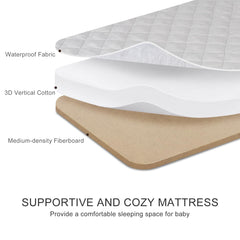 Jimglo bassinet height-adjustment feature fits various beds for easy access